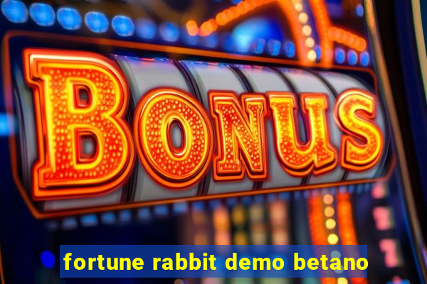 fortune rabbit demo betano